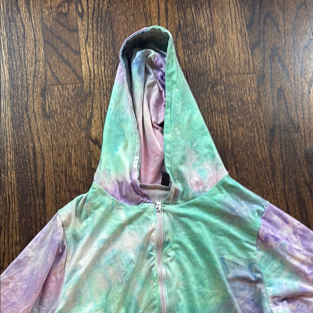 Kids Tie-Dye Hooded One Piece size medium - Picture 4 of 11
